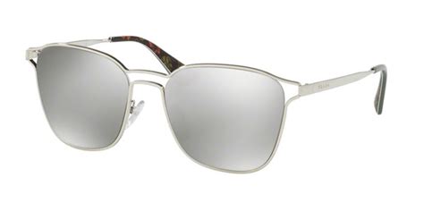 Prada™ PR 54TS 1BC2B0 55 Silver Sunglasses 